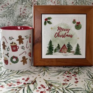 Merry Christmas sucreries et sapins