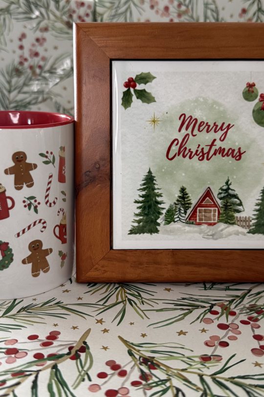 Merry Christmas sucreries et sapins